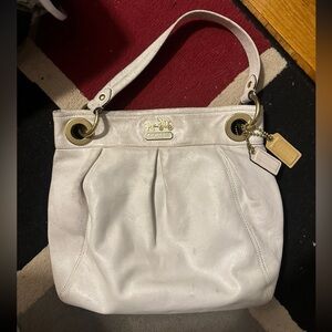 Coach leather handbag